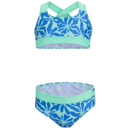 Costume da bagno per bambini Regatta Dakaria Bikini III SnBluIcGrnFl blu SnBluIcGrnFl