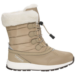 Stivali invernali per bambini Viking Outdoor Footwear Equip Warm WP Zip Dark Natural marrone Dark Natural