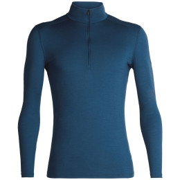 Maglietta da uomo Icebreaker Mens 200 Oasis LS Half Zip (2018) blu PrussianBlue