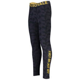 Leggings da uomo Mons Royale Double Barrel Legging nero