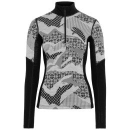 Felpa tecnica da donna Kari Traa Olea HZ nero Black
