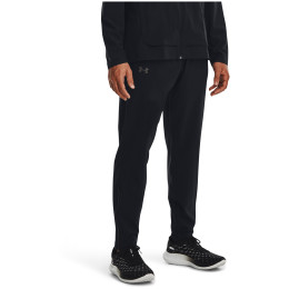 Pantaloni da uomo Under Armour Outrun the Storm Pant nero Black / Black / Reflective