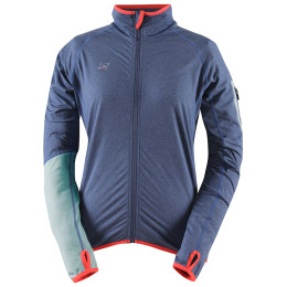 Felpa da donna 2117 of Sweden Gran Eco blu BlueBlueberry