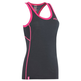 Canotta da donna Kari Traa Tikse Singlet nero Ebony