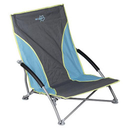 Poltrona Bo-Camp Beach Chair Compact grigio Blue/Gray