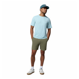 Pantaloncini da uomo Columbia Roc™ Tech Short verde Stone Green