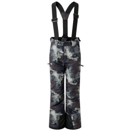 Pantaloni da sci per bambini Dare 2b Pow II pant nero/grigio Distressed Print