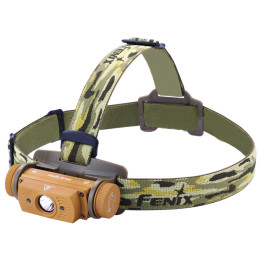 Lampada frontale Fenix HL60R marrone Sandy