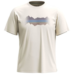 Maglietta Smartwool Mountain Horizon Short Sleeve Graphic T beige almond