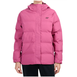 Giacca invernale da donna 4F Down Jacket F0927 rosa Dark Pink