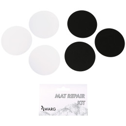 Kit di riparazione per materassini Warg Mat Repair Kit nero black
