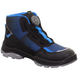 Scarpe da bambino Superfit Jupiter Schwarz/Blau