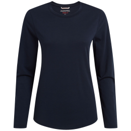 Maglietta da donna Craghoppers NosiLife Akona Long Sleeved Top blu scuro Blue Navy