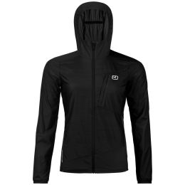 Giacca softshell da donna Ortovox Trace Windbreaker Jacket W nero Black Raven