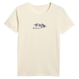 Maglietta da donna 4F Tshirt F2713 bianco OFF WHITE