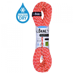 Corda da arrampicata Beal Ice Line 8,1 mm (50 m) arancione ORANGE