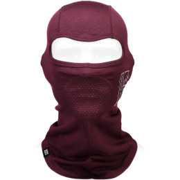 Passamontagna Mons Royale Olympus Tech Balaclava Geo bordeaux Burgundy