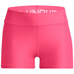 Pantaloncini da donna Under Armour HG Armour Mid Rise Shorty rosa/bianco Pink Shock / / White