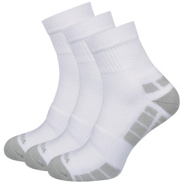 Calze MOOA Silver Bamboo Mid 3-pack bianco/grigio White/Grey