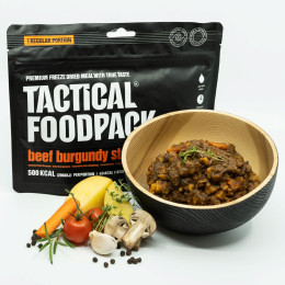 Piatto principale Tactical Foodpack Beef Burgundy Stew 110g