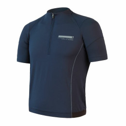 Maglia da ciclismo da uomo Sensor Coolmax Entry blu Deep Blue