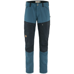 Pantaloni da uomo Fjällräven Abisko Midsummer Trs M Reg blu Indigo Blue-Dark Navy