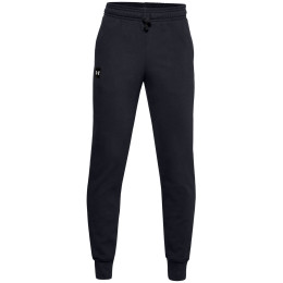 Pantaloni da tuta per bambini Under Armour Rival Fleece Joggers nero Black / / Onyx White
