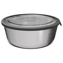 Ciotola con coperchio Primus Prepping Bowl 0.6 L Stainless Steel argento