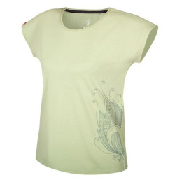 Maglietta da donna Ocún Kimo T Women Blossom-Art giallo-verde Green Soft