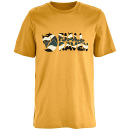 Maglietta da uomo Fjällräven Multicolor Logo T-shirt M giallo Ochre