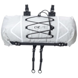 Borsa da manubrio Cyclite Handle Bar Roll Bag bianco bílá