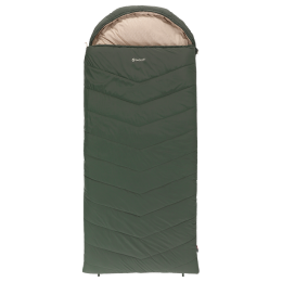 Sacco a pelo rettangolare Outwell Caldera Lux XL verde scuro Green