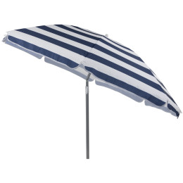 Ombrellone Bo-Camp Parasol Beach blu/bianco Striped