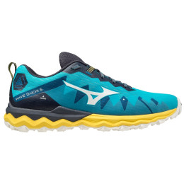 Scarpe da uomo Mizuno Wave Daichi 6 blu/giallo Scubab/Snowwhite/Sulfur
