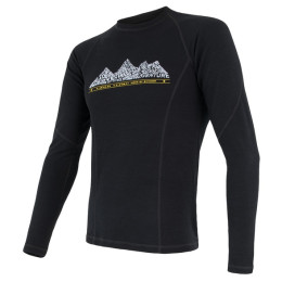 Maglietta da uomo Sensor Merino DF Adventure nero Black