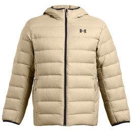 Giacca da uomo Under Armour Legend Down Hooded Jacket beige BRN