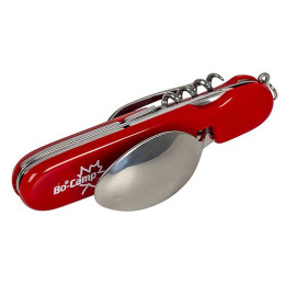 Posate Bo-Camp Cutlery Tool 8 rosso red