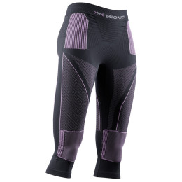 Mutande sportive da donna X-Bionic Energy Accumulator 4.0 Pants 3/4 nero/rosa CHARCOAL/MAGNOLIA