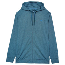 Felpa da uomo 4F Sweatshirt Fnk M404 blu TEAL MELANGE