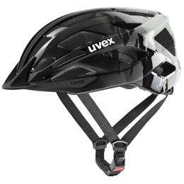 Casco da ciclismo per bambini Uvex Air Wing 2 nero/grigio warm grey-black