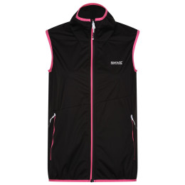 Gilet da donna Regatta Wmn Lankin B/W II nero/rosa Black(Flamingo Pink)