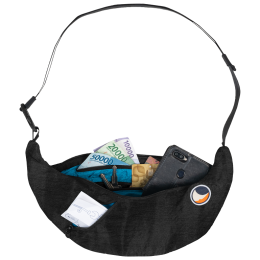 Marsupio Ticket to the moon Upcycled Sling Bag nero Black