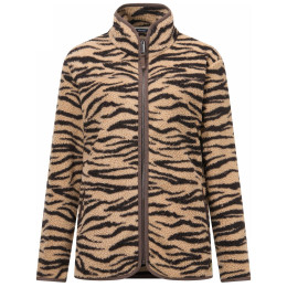 Felpa da donna Regatta Womens Frankie Borg Full Zip marrone BarcrnZebra