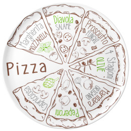 Piatto Brunner Pasta&Salad Pizza Set