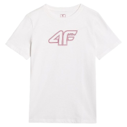 Maglietta da donna 4F Tshirt F2388 bianco WHITE