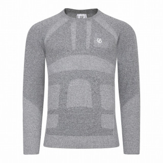 Maglietta funzionale da uomo Dare 2b In The Zone II Long Sleeve Tee grigio chiaro CharGreyMarl