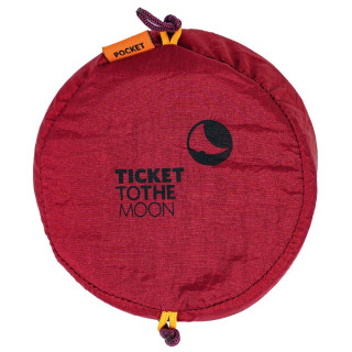 Frisbee tascabile Ticket to the moon Pocket Moon Disc rosso Burgundy