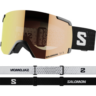 Occhiali da sci Salomon S/View Photochromic nero/bianco black