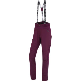 Pantaloni da donna Husky Kixees L rosso deep magenta