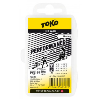 Cera TOKO Performance nera 40g TripleX